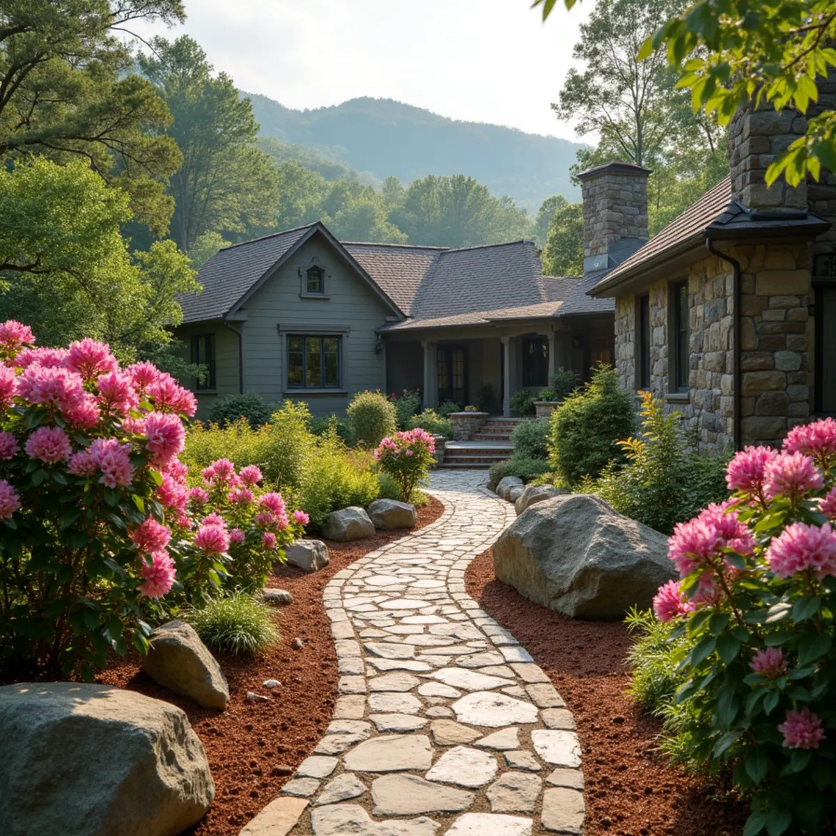 North Georgia mountain landscape illustrating expert landscaping and hardscape advice